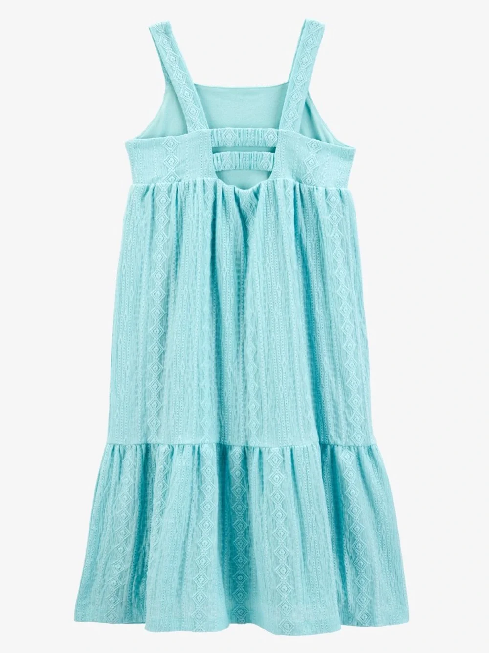 5/$20 SALE Carter's Aqua Knit Tiered Sundress for Girls
